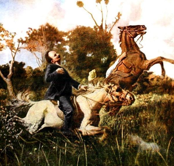 Ca�da en combate de Jos� Mart�